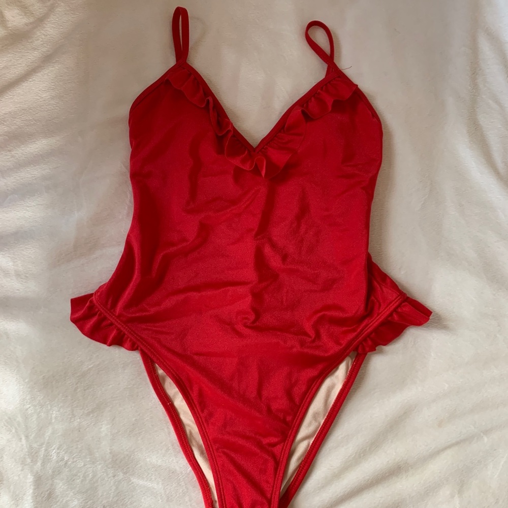 PACSUN Red One Piece